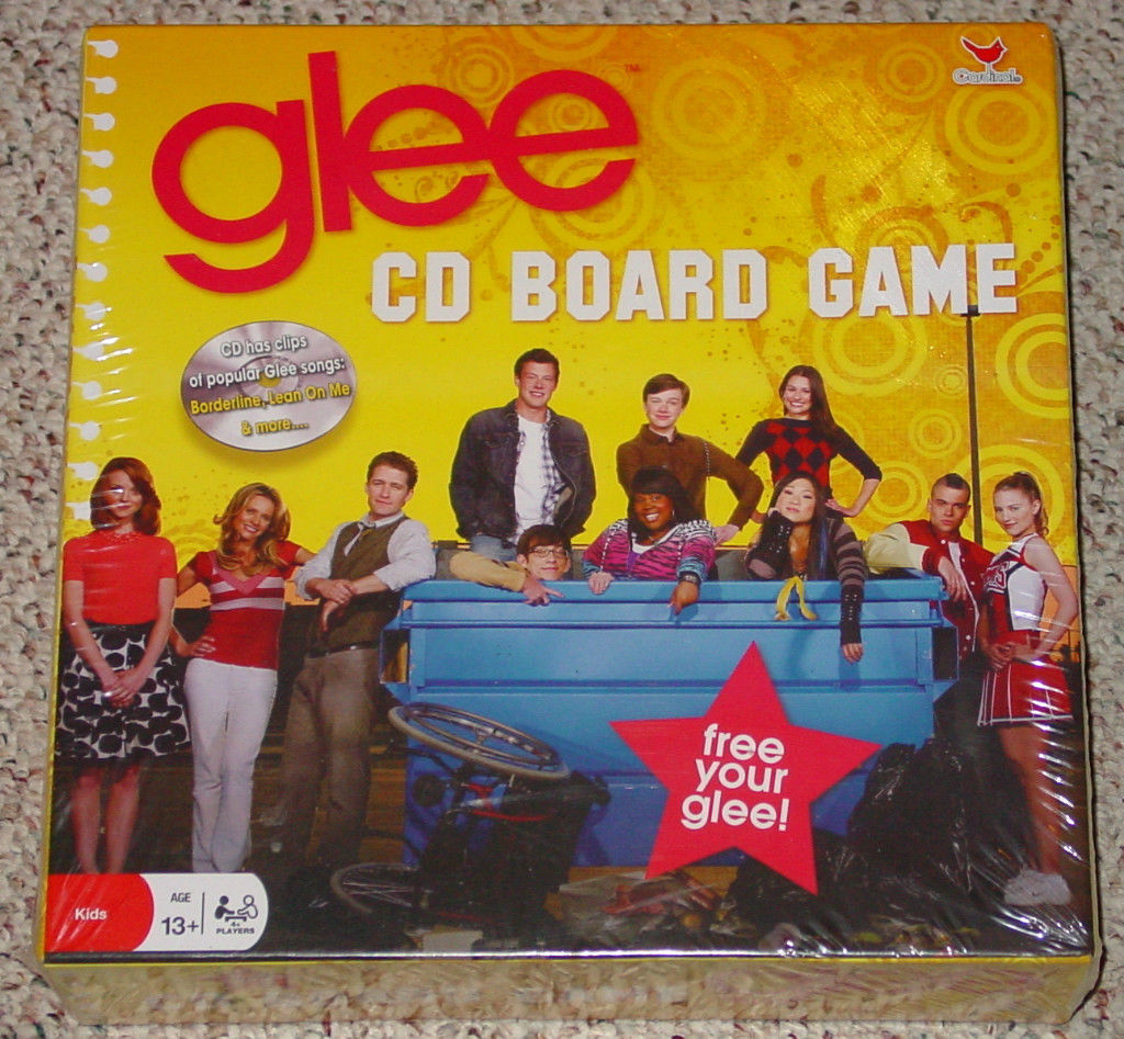 GLEE CD BOARD GAME CARDINAL INDUSTRIES  2010 NEW FACTORY SEALED BOX - £11.85 GBP
