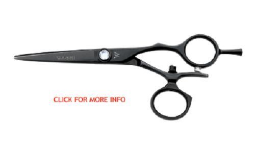 washi black satin swivel thumb hair bun cut shears scissors beauty barber salon - $279.00