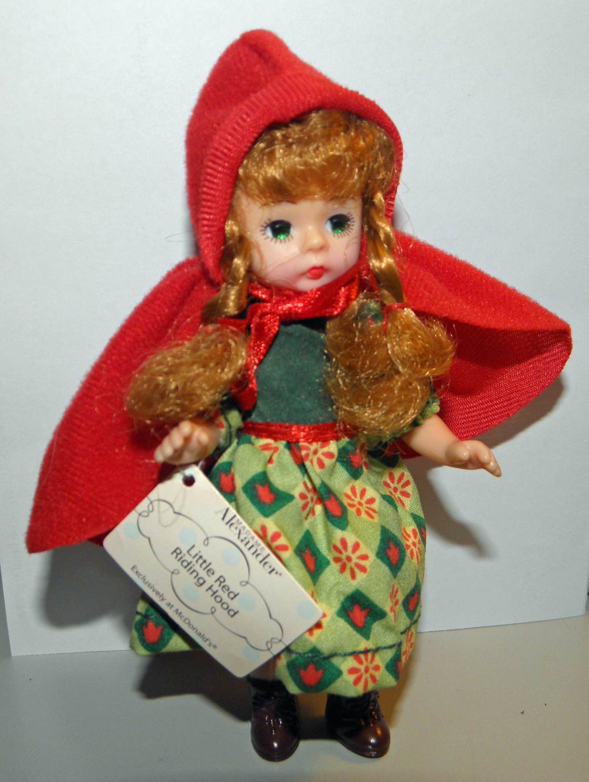 2002 McDonalds Madame Alexander Happy Meal Little Red Riding Hood Doll - $15.00