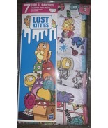 Lost Kitties ~ Girl&#39;s Panties Hipsters Handcrafts 7-Pair Underwear ~ Size 4 - $20.29 CAD