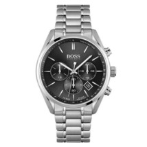 Hugo Boss  HB1513871 Men’s Quartz Stainless Steel Black Dial 44mm Watch - £101.04 GBP