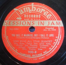 Don Byas - Should I / You Call It Madness, But I Call It Love - Jamboree 900 - £11.54 GBP