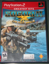 Playstation 2 - Socom Ii U.S. Navy Seals (Complete With Manual) - £14.39 GBP