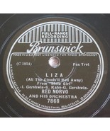 Red Norvo &amp; Orchestra - Liza / I Would Do Anything For You - Brunswick 7868 - $30.55 CAD