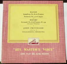 Haydn / Mozart - Symphony No 80 &amp; Notturno no 5 / Serenade no. 6 - HMV CLP 1061 - £34.10 GBP