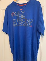 Men&#39;s Nike Dri Fit t shirts 2XL LOT OF TWO SHIRTS white/ blue New NWOT - £22.10 GBP