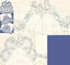 Southern Belle - Crinoline Lady pillowcase applique&amp; embroidery pattern mo7266   - £3.99 GBP