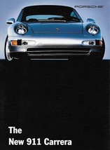 1994 Porsche 911 CARRERA sales brochure folder US 94 Cabriolet 993 - £9.88 GBP