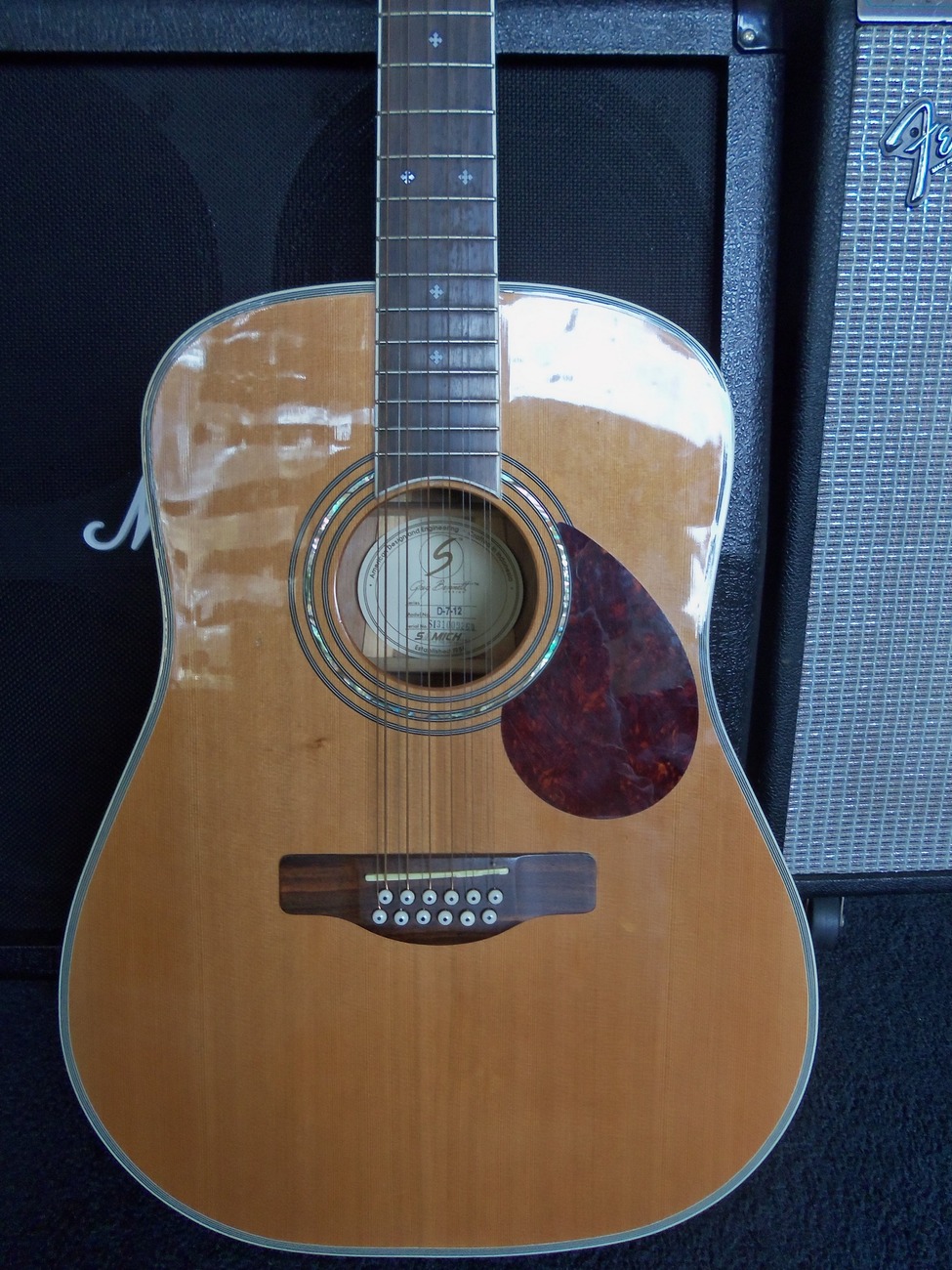 Samich D-7-12 - 12 String Acoutic Guitar - Washburn - $339.99