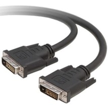 New Belkin F2E4141b06-DD 6&#39; DVI-D Male M-M Dual-Link Video Cable Dvi Flat Panel - £7.48 GBP