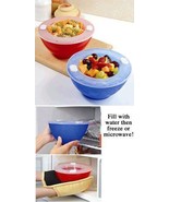 Hot &#39;N Cold Bowls ~ Set of 2 ~ Keep Food Warm/Cool For Dinners, Parties,... - $12.69