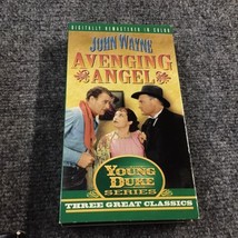 John Wayne: Volume 2 Stagecoach Race/Avenging Angel [VHS] - £15.52 GBP