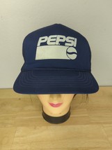 Pepsi Trucker Snapback Hat Cap Snapback Hat Vintage 80s 90s Pepsi Hat - £22.01 GBP