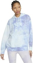 Nike Womens Dri-FIT Icon Clash Hoodie Color Light Blue Size X-Small - £66.78 GBP