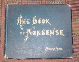 ~1888 The book of Nonsense by Edward Lear with 116 illustrations w/limericks - £154.31 GBP