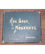 ~1888 The book of Nonsense by Edward Lear with 116 illustrations w/limer... - £151.18 GBP