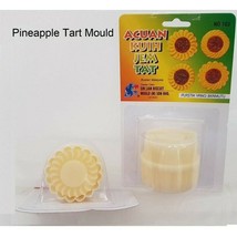 3 Set Pineapple Tart Jam Marmalade Cookies Dough Cutter Thumbprint Linzer Mold - £14.79 GBP