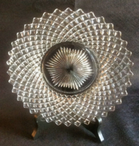 English Hobnail 8&quot; Plate Westmoreland Glass Vintage Dish Elegant Collectible - £7.07 GBP