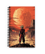 Saiyan Apocalypse Spiral notebook - $19.55