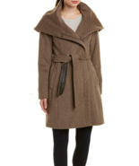 Cole Haan Women&#39;s 356SW127 Brown Wool Coat New NWT Size 12 - £76.44 GBP