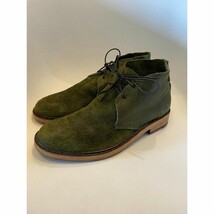 Acne Studios Men&#39;s EU 40 Pedro Lace-up Chukka Desert Boots Green - $561.98 MXN