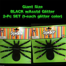 2pc-Realistic Huge Size-TARANTULA SPIDERS-Gothic Haunted House Props Decorations - £5.30 GBP