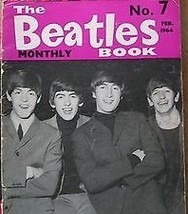 The Beatles Monthly Magazine Book No. 7 Feb 1964 Original - $24.00