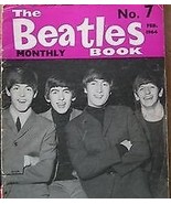 The Beatles Monthly Magazine Book No. 7 Feb 1964 Original - $32.80 CAD