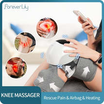 FOREVERLILY - Original 3D Hot Compress Knee Relaxing Massager Legs Airbag Kneadi - £67.63 GBP