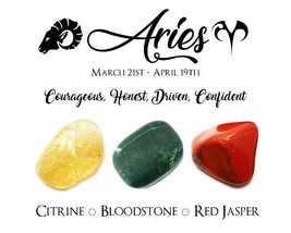 Aries Crystals ~ Protect, Enhance And Heal Aries Energy - £11.99 GBP
