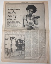 Labelle 1975 Original UK Double Page Item New Musical Express Nme - $5.33