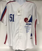 Randy Johnson Signed Autographed Montreal Expos Stat Jersey - Mueller COA - $499.99