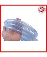 Flexible 3/4&quot; ID Braided PVC Tubing, 25ft Long – Pressure Rated for Vers... - $880.88 MXN