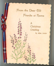 vintage Christmas card Edinburgh Scotland Victorian Cynicus Pub Co - £12.60 GBP