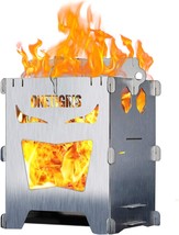 Onetigris Rocuboid Camping Backpacking Stove Evil Eyes, Available In Titanium - £30.32 GBP