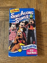 Disney Song Along Songs Disneyland Fun VHS - £14.93 GBP