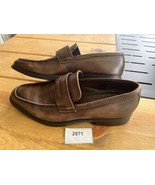 ECCO “ Citytray “ Penny Loafer Brown Leather Size US 9 / EU 43 - $202.16 CAD