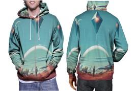 No Man&#39;s Sky   Mens Graphic Pullover Hooded Hoodie - £27.35 GBP+