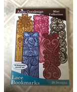 Anita Goodesign Lace Bookmarks Mini Collection 20 Designs CD 63MAGHD - £21.31 GBP