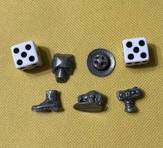 National Parks Monopoly Replacement Pieces: 5 Tokens Bear Bison Camera H... - $14.73