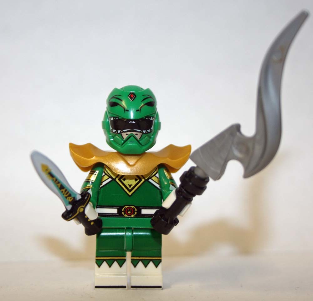 Green Power Rangers Movie Custom Minifigures - $8.45
