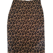 New Talbots Leopard Print Pencil Skirt - £11.40 GBP