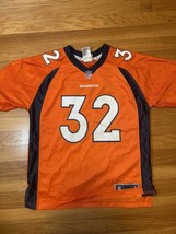 Andy Janovich Denver Broncos Jersey YOUTH Large NFL Pro Line Orange Full... - $14.62