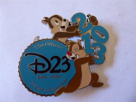 Disney Trading Pins 95535 D23 - 2013 Early Renewal Pin - Chip and Dale - £11.12 GBP