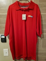 Smirnoff Vodka Polo Golf Shirt Mens Size 3XL Red NEW NWT Rainbow Logo - £21.54 GBP