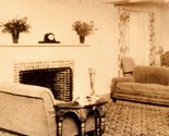 RPPC Concord NH Christian Science Pleasant View Home Sitting Room 1927 UNP - $4.47