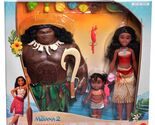 Disney Moana 2 Fashion Dolls &amp; Accessories Moana Motunui &amp; Beyond Advent... - $49.95