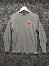 Vintage Santa Cruz Skateboards Shirt Adult Medium Gray Distressed 90s Sk... - £22.11 GBP