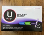 U by Kotex Security Tampons Multi-Pak 10 Regular, 15 Super, 20 Super Plus - £78.84 GBP