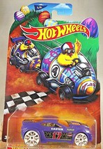 2017 Hot Wheels Walmart 1/6 Easter Series TORQUE TWISTER Purple w/White Wheels - $8.00